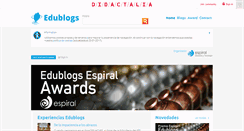 Desktop Screenshot of espiraledublogs.org